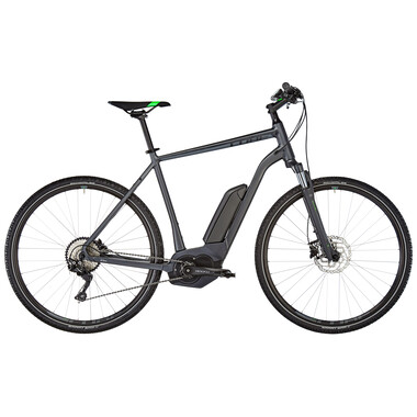 Bicicleta todocamino eléctrica CUBE CROSS HYBRID PRO 400 Negro 2018 0